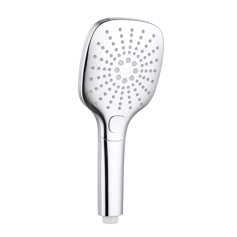 Chrome Button Select Hand Shower