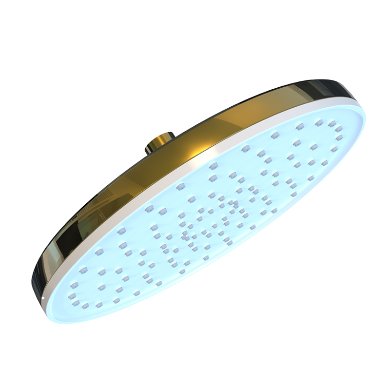 10 inch big gold showerhead